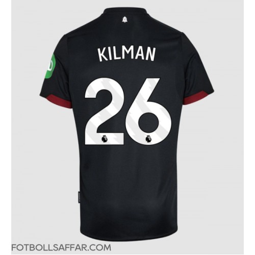 West Ham United Max Kilman #26 Bortatröja 2024-25 Kortärmad